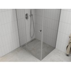 Mexen Roma Zuhanykabin nyíló ajtóval   70 x 120 cm,  átlátszó üveg, króm - 854-070-120-01-00 Nyiló ajtós