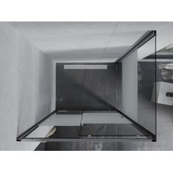 Mexen Apia Zuhanykabin Toló ajtóval    90 x 70 cm,  intim  , króm - 840-090-070-01-2 Toló ajtós