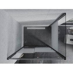 Mexen Apia Zuhanykabin Toló ajtóval    120 x 70 cm,  intim  , króm - 840-120-070-01-2 Toló ajtós