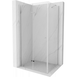 Mexen Lima  Zuhanykabin Csukló ajtóval  70 x 110 cm,  átlátszó üveg, króm - 856-070-110-01-00 Csukló ajtós Csukló ajtós 406594 Mexen