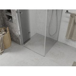 Mexen Lima  Zuhanykabin Csukló ajtóval  80 x 80 cm,  átlátszó üveg, króm - 856-080-080-01-00 Csukló ajtós