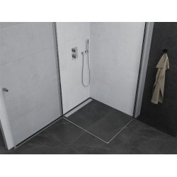 Mexen Pretoria Duo  Zuhanykabin Nyiló ajtóval   80 x 70 cm,  átlátszó üveg, króm - 852-080-070-02-0 DUO zuhanykabin
