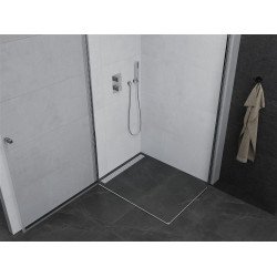 Mexen Pretoria Duo  Zuhanykabin Nyiló ajtóval   80 x 70 cm,  átlátszó üveg, króm - 852-080-070-02-0 DUO zuhanykabin