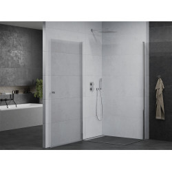 Mexen Pretoria Duo  Zuhanykabin Nyiló ajtóval   90 x 70 cm,  átlátszó üveg, króm - 852-090-070-02-0 DUO zuhanykabin