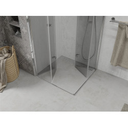 Mexen Lima Duo  Zuhanykabin Csukló ajtóval   70 x 70 cm,  átlátszó üveg, króm - 856-070-070-02-0 DUO zuhanykabin
