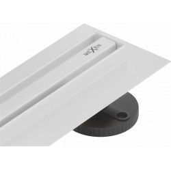 Mexen Flat 360° Slim  Zuhanyfolyóka padlóba 100 cm,  fehér  - 1241100 Padlóba épithetö Padlóba épithetö 406594 Mexen
