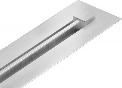 Mexen Flat 360° Super Slim  Zuhanyfolyóka padlóba 100 cm, króm - 1051100 Padlóba épithetö