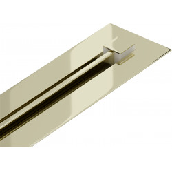 Mexen Flat 360° Super Slim  Zuhanyfolyóka padlóba 50 cm,  arany  - 1551050 Padlóba épithetö Padlóba épithetö 406594 Mexen