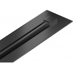 Mexen Flat 360° Super Slim  Zuhanyfolyóka padlóba 90 cm,  fekete  - 1751090 Padlóba épithetö Padlóba épithetö 406594 Mexen
