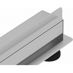 Mexen Flat Wall  Zuhanyfolyóka falba építhetö  2w1 100 cm, króm - 1030100 Falba építhetö Falba építhetö 406594 Mexen