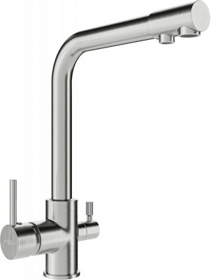 Mexen Duero  mosogató csaptelep  , inox - 671600-99 Konyhai csap