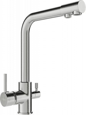 Mexen Duero  mosogató csaptelep  , inox - 671600-99 Konyhai csap