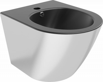 Mexen Lena  bidé fali ,  fekete mat/ ezüst  - 35224874 Bidé