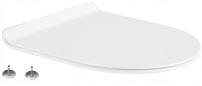 Mexen  Wc  tetö lassú záródású  slim, duroplast, fehér- 39010100 Wc tetö