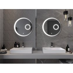 Mexen Koga  Led fürdöszobai tükör  100 x 80 cm, LED 6000K, + páramentesítö - 9821-100-080-611-00 Led Tükör