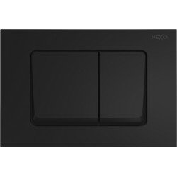 Mexen Fenix 10 XS nyomólap  , fekete mat  - 601003 Wc tartály nyomólap Wc tartály nyomólap 406594 Mexen