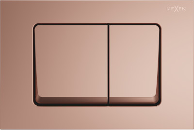 Mexen Fenix 10 XS nyomólap  , rózsa arany  - 601005 Wc tartály nyomólap