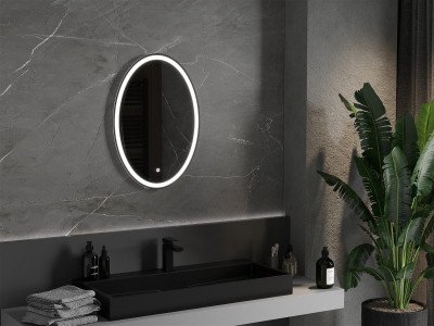Mexen Elz  Led fürdöszobai tükör  60 x 80 cm, LED 6000K, + páramentesítö - 9802-060-080-611-00 Led Tükör