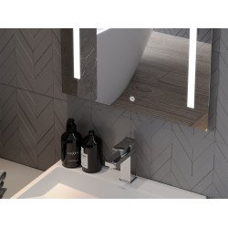 Mexen Remi  Led fürdöszobai tükör  60 x 80 cm, LED 6000K, + páramentesítö - 9804-060-080-611-00 Led Tükör