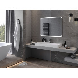 Mexen Nida  Led fürdöszobai tükör  100 x 80 cm, LED 6000K, + páramentesítö - 9806-100-080-611-00 Led Tükör Led Tükör 406594 Mexen