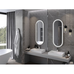 Mexen Bono  Led fürdöszobai tükör  45 x 120 cm, LED 6000K, + páramentesítö - 9816-045-120-611-00 Led Tükör