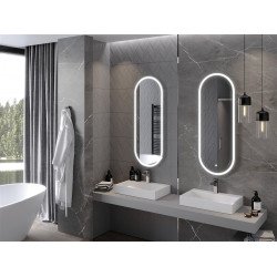 Mexen Bono  Led fürdöszobai tükör  45 x 120 cm, LED 6000K, + páramentesítö - 9816-045-120-611-00 Led Tükör Led Tükör 406594 Mexen