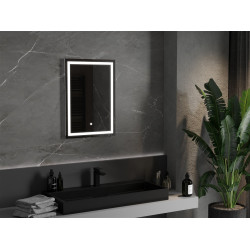 Mexen Miko  Led fürdöszobai tükör  60 x 80 cm, LED 6000K, + páramentesítö - 9819-060-080-611-00 Led Tükör Led Tükör 406594 Mexen