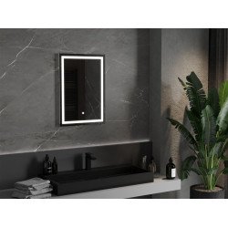 Mexen Miko  Led fürdöszobai tükör  60 x 80 cm, LED 6000K, + páramentesítö - 9819-060-080-611-00 Led Tükör Led Tükör 406594 Mexen