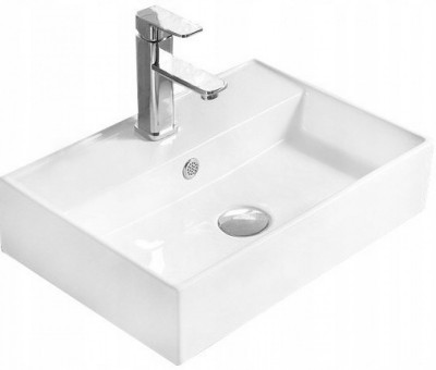 Mexen Blanca  Mosdó kagyló  50 x 35 cm,  fehér - 21105000 Mosdó csaplyukal
