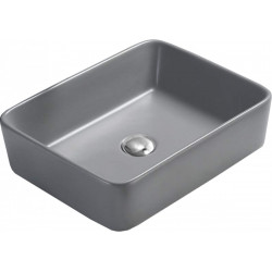Mexen Catia   mosdó pultra helyezhetö  48 x 37 cm,  szürke   mat - 21314861 Pultra építhető Pultra építhető 406594 Mexen