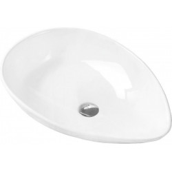 Mexen Livia   mosdó pultra helyezhetö  65 x 44 cm,  fehér - 21416500 Pultra építhető Pultra építhető 406594 Mexen