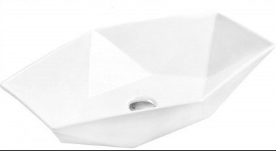 Mexen Elena   mosdó pultra helyezhetö  63 x 41 cm,  fehér - 21476300 Pultra építhető