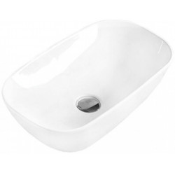 Mexen Klara   mosdó pultra helyezhetö  46 x 23 cm,  fehér - 21564600 Pultra építhető Pultra építhető 406594 Mexen