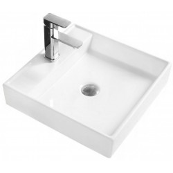 Mexen Blanca  Mosdó kagyló  44 x 44 cm,  fehér - 21624400 Mosdó csaplyukal Mosdó csaplyukal 406594 Mexen