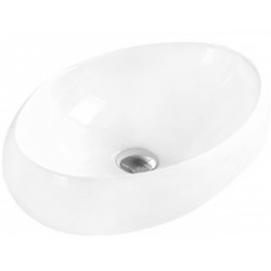 Mexen Silvia   mosdó pultra helyezhetö  60 x 40 cm,  fehér - 21686000 Pultra építhető Pultra építhető 406594 Mexen