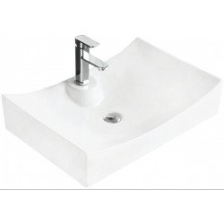 Mexen Gaja  Mosdó kagyló  66 x 45 cm,  fehér - 21726600 Mosdó csaplyukal Mosdó csaplyukal 406594 Mexen