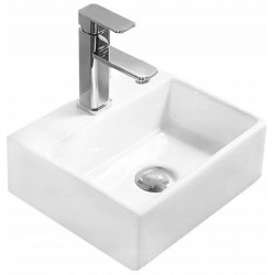 Mexen Mini  Mosdó kagyló  33 x 29 cm,  fehér - 21093300 Mosdó csaplyukal Mosdó csaplyukal 406594 Mexen