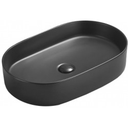 Mexen Celia   mosdó pultra helyezhetö  60 x 38 cm,  fekete mat - 22206085 Pultra építhető Pultra építhető 406594 Mexen
