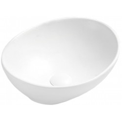 Mexen Elza   mosdó pultra helyezhetö  40 x 33 cm,  fehér mat - 21014001 Pultra építhető Pultra építhető 406594 Mexen