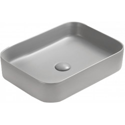 Mexen Vena   mosdó pultra helyezhetö  50 x 37 cm,  szürke   mat - 22195061 Pultra építhető Pultra építhető 406594 Mexen
