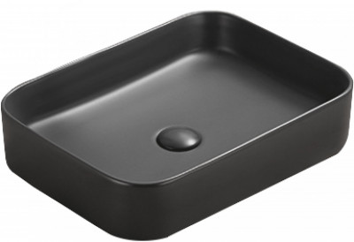 Mexen Vena   mosdó pultra helyezhetö  50 x 37 cm,  fekete mat - 22195085 Pultra építhető