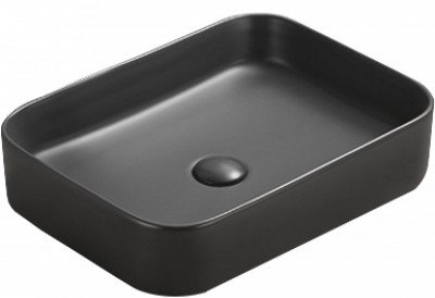 Mexen Vena   mosdó pultra helyezhetö  50 x 37 cm,  fekete mat - 22195085 Pultra építhető