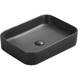 Mexen Vena   mosdó pultra helyezhetö  50 x 37 cm,  fekete mat - 22195085 Pultra építhető Pultra építhető 406594 Mexen