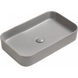 Mexen Vena   mosdó pultra helyezhetö  60 x 37 cm,  szürke   mat - 22196061 Pultra építhető Pultra építhető 406594 Mexen