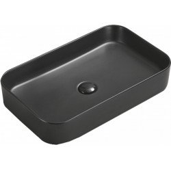 Mexen Vena   mosdó pultra helyezhetö  60 x 37 cm,  fekete mat - 22196085 Pultra építhető Pultra építhető 406594 Mexen