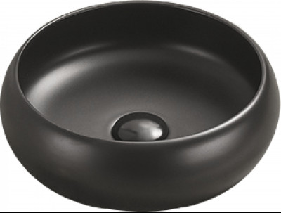 Mexen Lola   mosdó pultra helyezhetö  36 x 36 cm,  fekete mat - 22213685 Pultra építhető