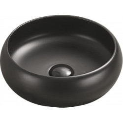 Mexen Lola   mosdó pultra helyezhetö  36 x 36 cm,  fekete mat - 22213685 Pultra építhető Pultra építhető 406594 Mexen