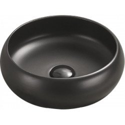 Mexen Lola   mosdó pultra helyezhetö  36 x 36 cm,  fekete mat - 22213685 Pultra építhető Pultra építhető 406594 Mexen