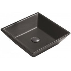 Mexen Pola   mosdó pultra helyezhetö  41 x 41 cm,  fekete mat - 22224185 Pultra építhető Pultra építhető 406594 Mexen