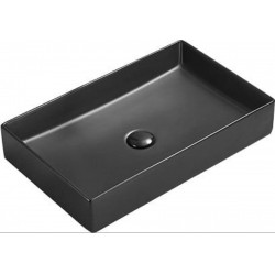 Mexen Goya   mosdó pultra helyezhetö  60 x 37 cm,  fekete mat- 22186085 Pultra építhető Pultra építhető 406594 Mexen